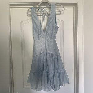 Lena Fit and Flare open back dress Size L